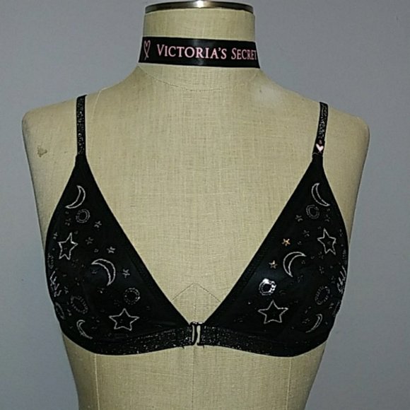 VS shimmer triangle bralette Small - Picture 1 of 7